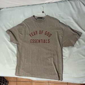 Fear of God Essentials Heather Gray Tee